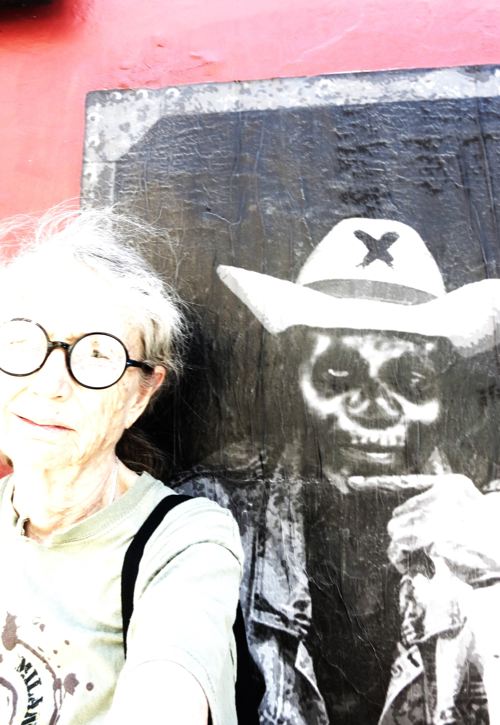 Cowboy skull Blank Meme Template