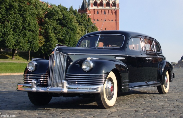 ZIS-115: Soviet Luxury Car | image tagged in zis-110,soviet union | made w/ Imgflip meme maker