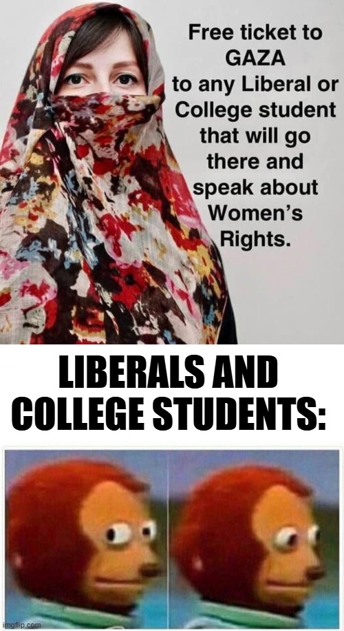 Volunteers | LIBERALS AND COLLEGE STUDENTS: | image tagged in memes,monkey puppet,politics,liberal hypocrisy | made w/ Imgflip meme maker