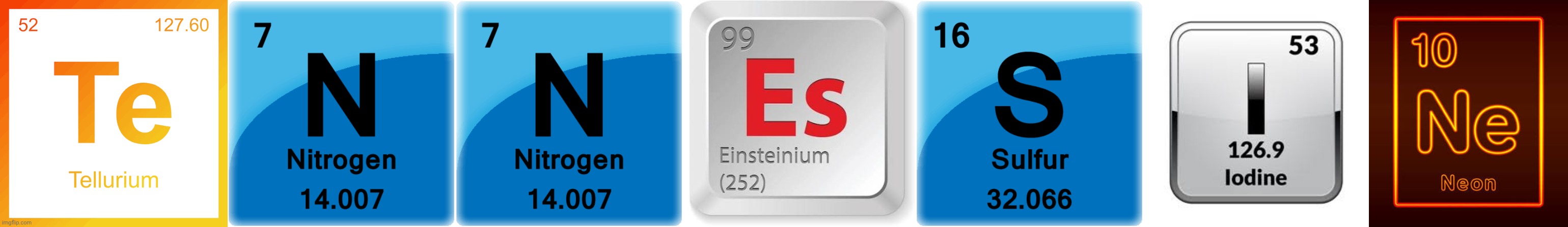 Tennessine | image tagged in tennessine | made w/ Imgflip meme maker