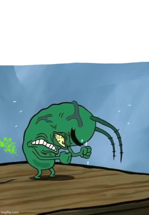 plankton mad spongebob movie | image tagged in plankton mad spongebob movie | made w/ Imgflip meme maker