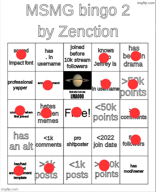 MSMG Bingo 2 | image tagged in msmg bingo 2 | made w/ Imgflip meme maker