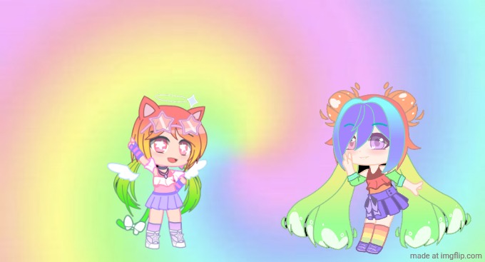 They love you! | image tagged in do not interact colorful rainbow background | made w/ Imgflip meme maker