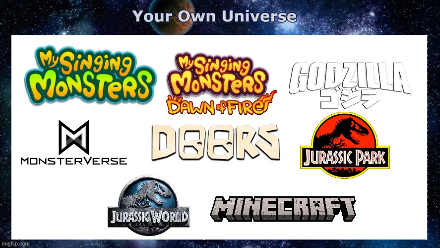 My Universe | image tagged in your own universe | made w/ Imgflip meme maker