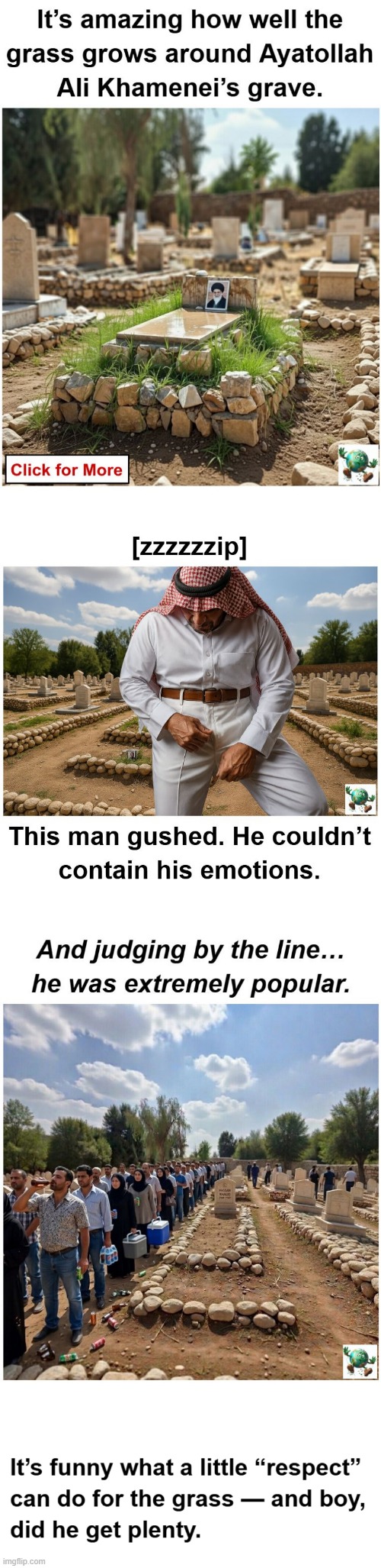 Do you think anyone will really miss Ayatollah Ali Khamenei now that he's gone? | image tagged in maga,conservative,iran | made w/ Imgflip meme maker