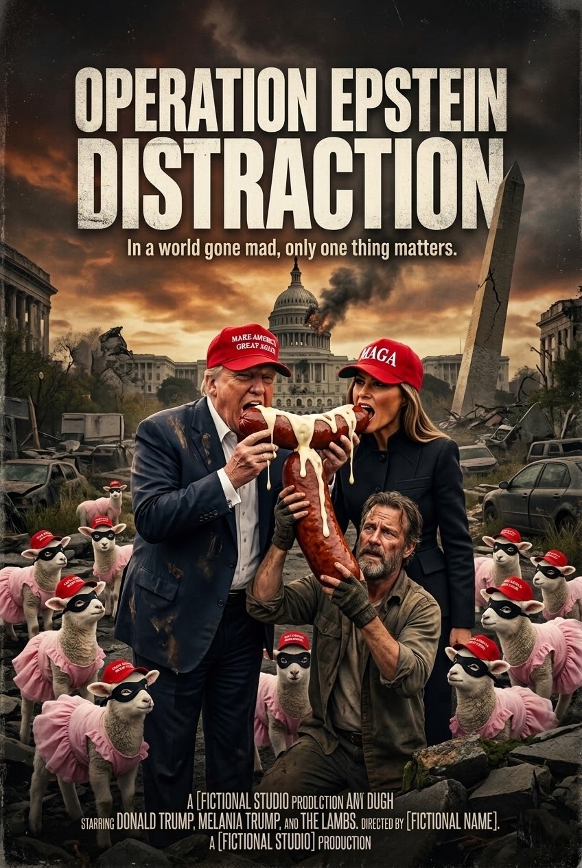 OPERATION EPSTEIN DISTRACTION Blank Meme Template