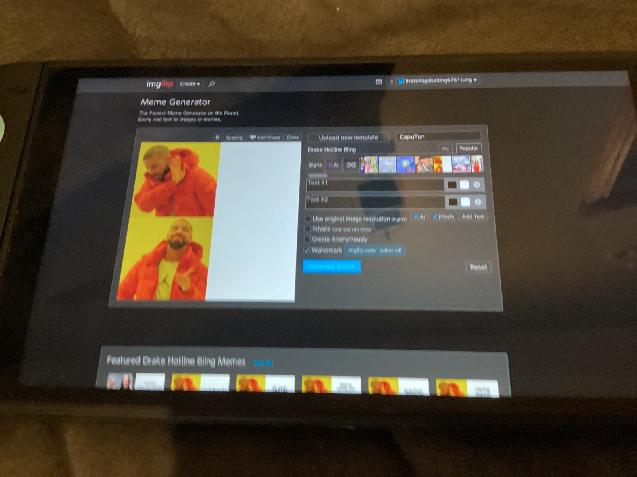NS2 Imgflip Blank Meme Template