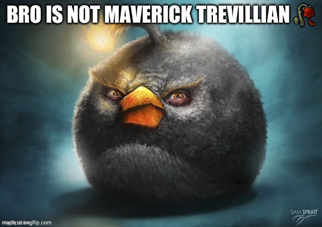BRO IS NOT MAVERICK TREVILLIAN ? | made w/ Imgflip meme maker