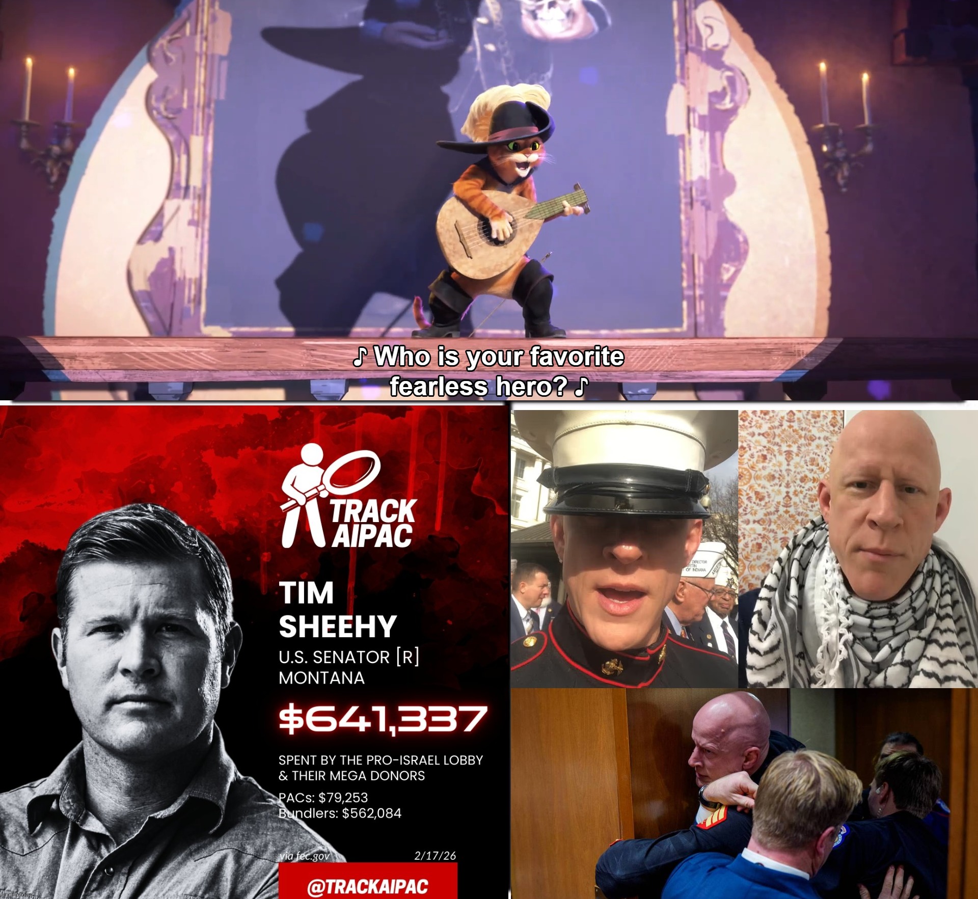 Defend the Constitution - not the "Greater Israel" project. Support our Troops - not NeoCon War Criminals. | image tagged in who is your favorite fearless hero,defend the constitution,all enemies foreign and domestic,american hero brian mcginnis | made w/ Imgflip meme maker