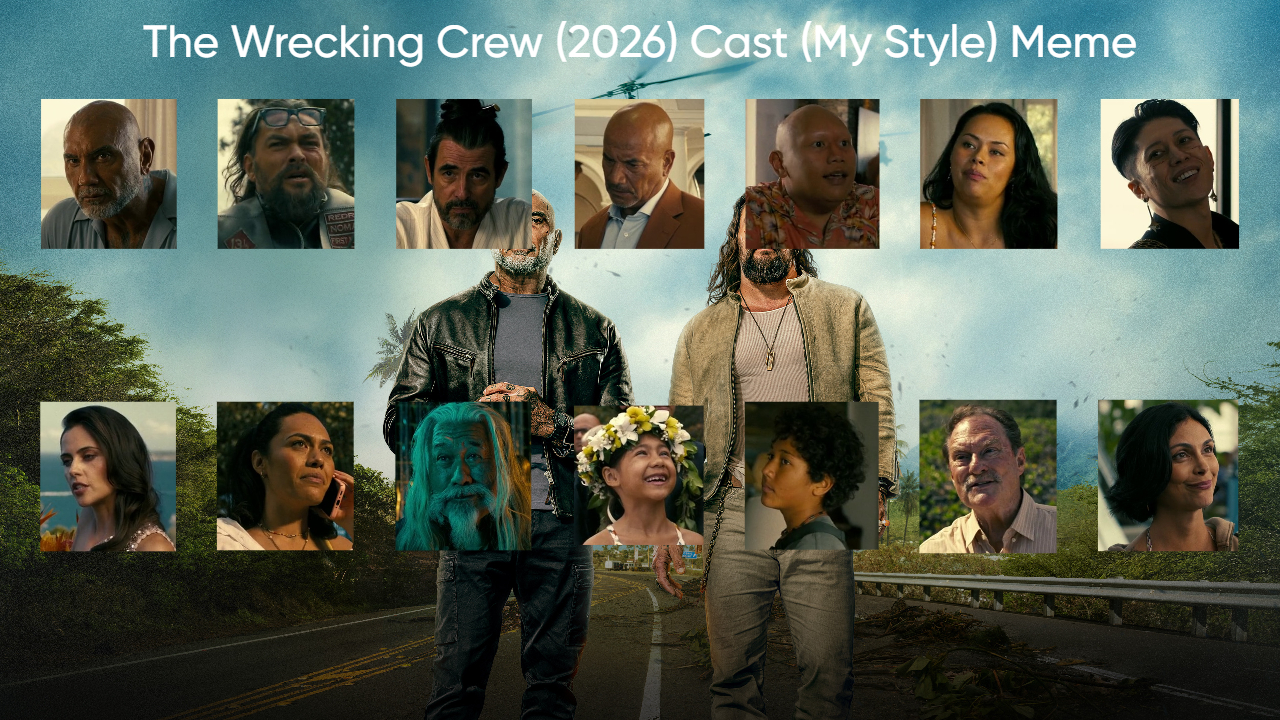 The Wrecking Crew (2026) Cast (My Style) Blank Meme Template
