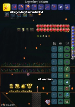 am i ready for master mode skeletron | all legendary/unreal/fabled; all warding | made w/ Imgflip meme maker