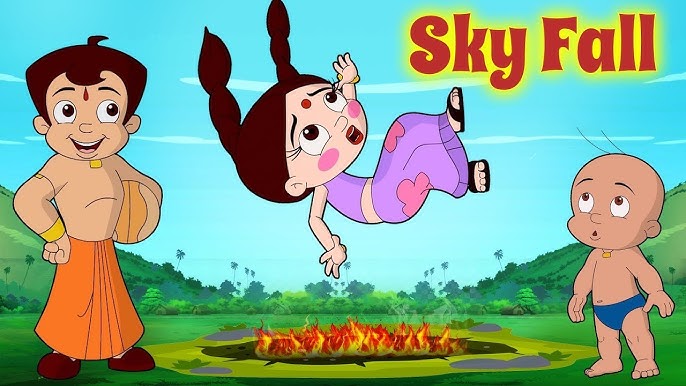 Chutki - Aasman me Rakshasi Parinde | Hindi Cartoons for Kids | Blank Meme Template