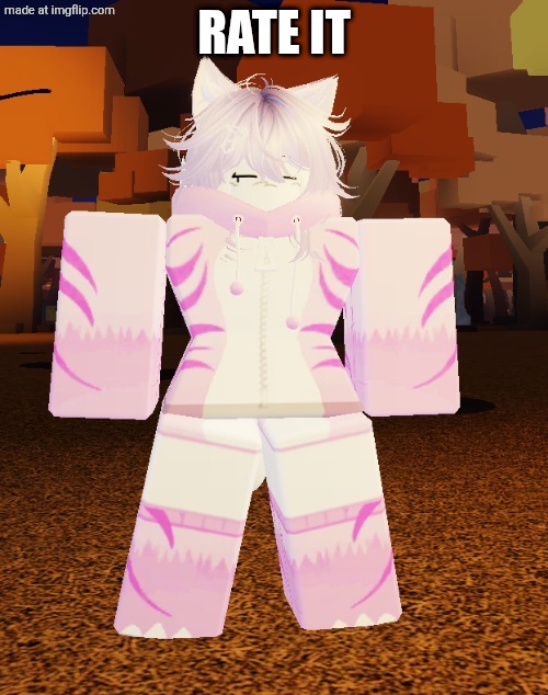 Gonna show y'all an oc I have on roblox | RATE IT | image tagged in sasha yaaaa,roblox,original character,you have been eternally cursed for reading the tags | made w/ Imgflip meme maker