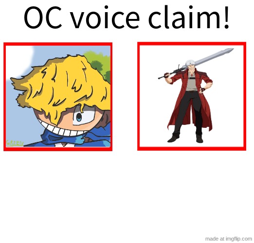 you can hear and see it being true | image tagged in rose/bee's oc voice claim challenge | made w/ Imgflip meme maker