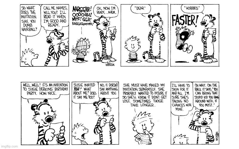 image tagged in calvin and hobbes,comics | made w/ Imgflip meme maker