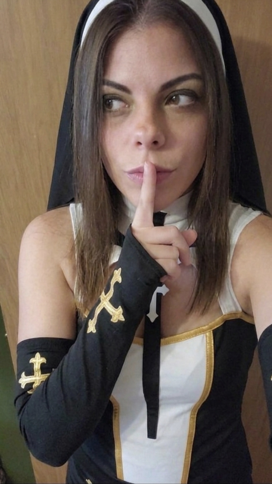 Hot Nun Blank Meme Template