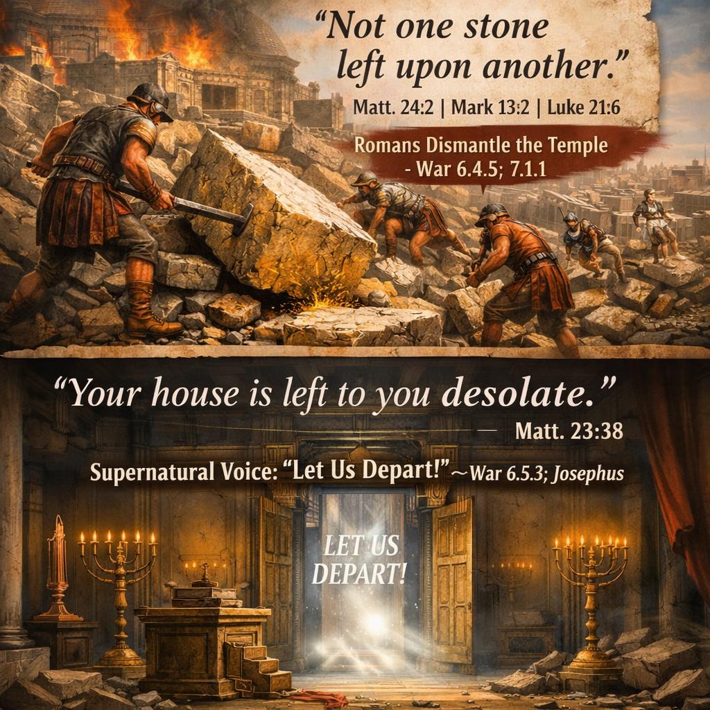 2. Jesus — Synoptic Warnings A. Temple & City Destruction Prophe Blank Meme Template