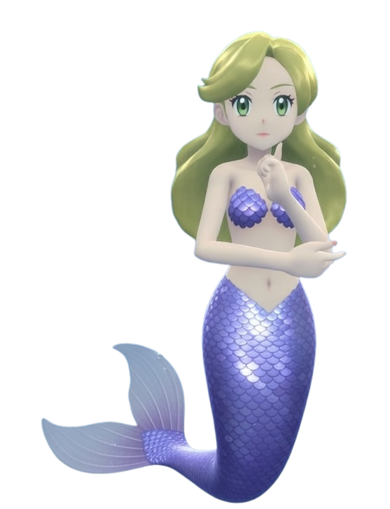 Ariel (pokemon) Blank Meme Template