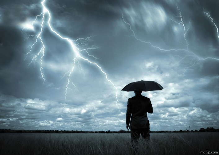 Check the link. | image tagged in i am the storm | made w/ Imgflip meme maker