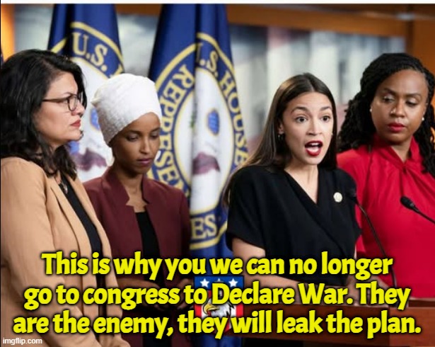 There are fine traitors everywhere! All of them! Uniparty | This is why you we can no longer go to congress to Declare War. They are the enemy, they will leak the plan. | image tagged in the squad,treason,traitor,united states of america,congress,senate | made w/ Imgflip meme maker