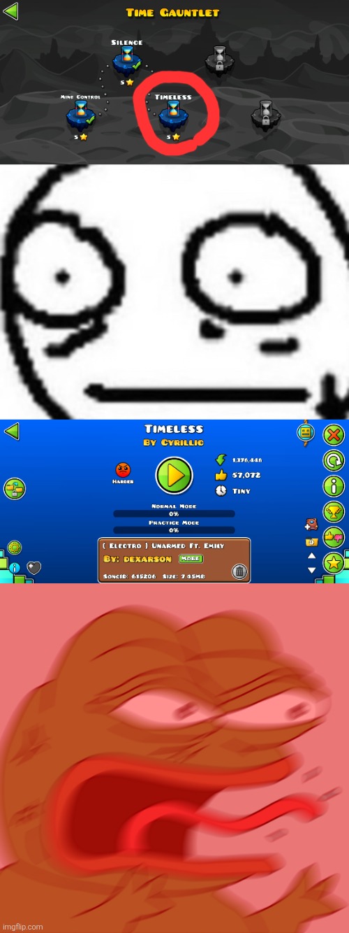 If Rob actually did this... | image tagged in what in the world,rage pepe,memes | made w/ Imgflip meme maker