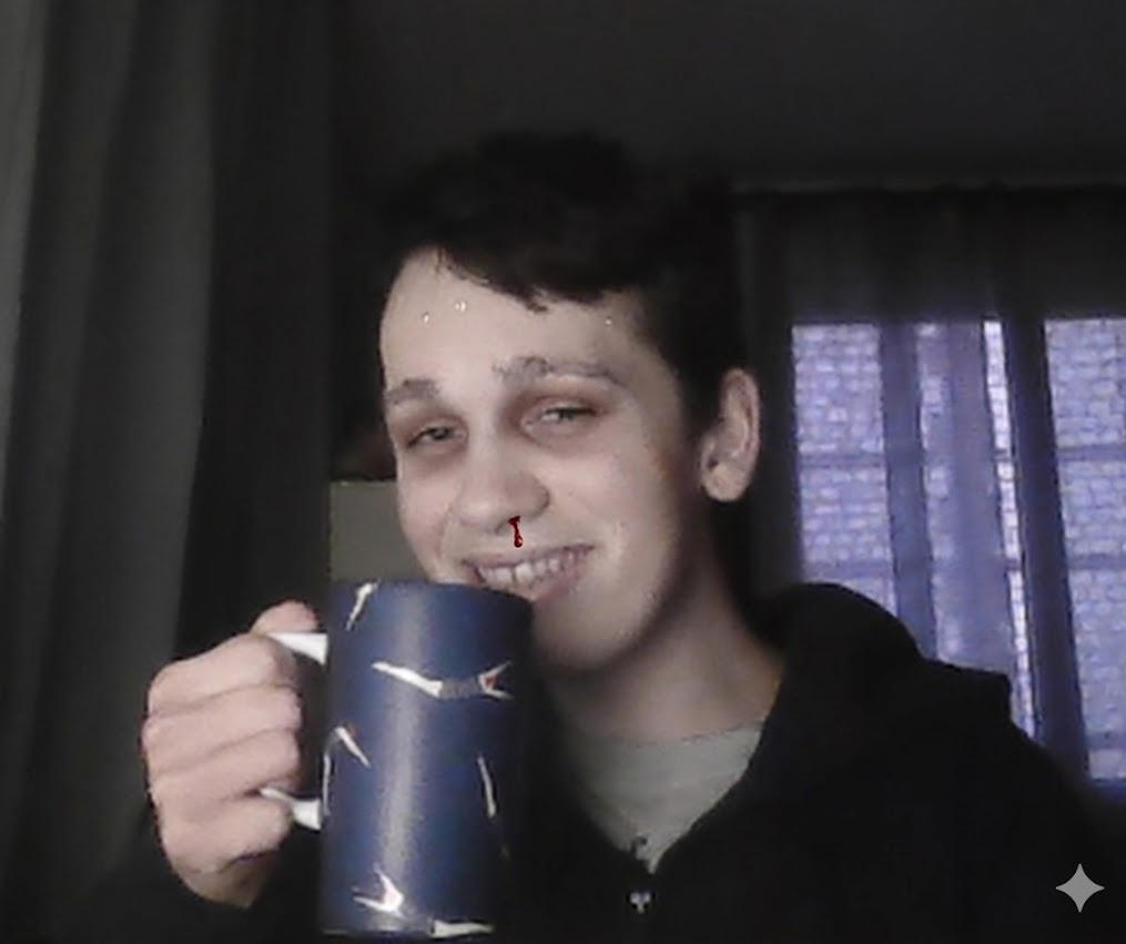 Tea sick Blank Meme Template