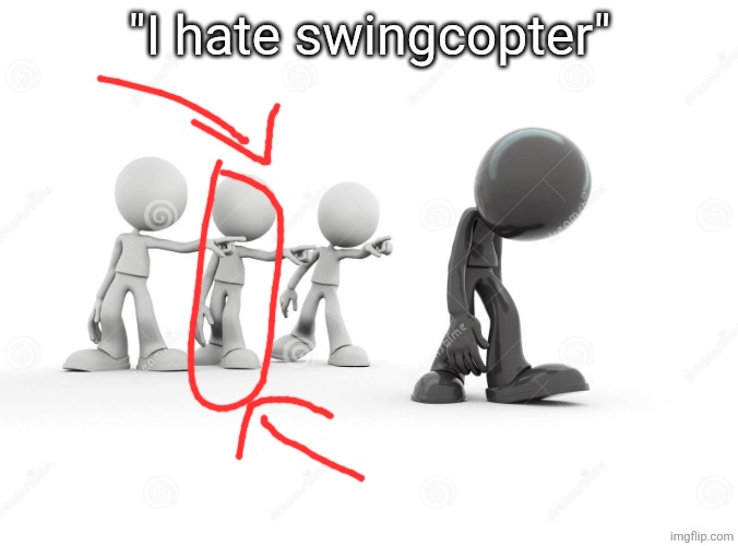 "I hate swingcopter" | made w/ Imgflip meme maker