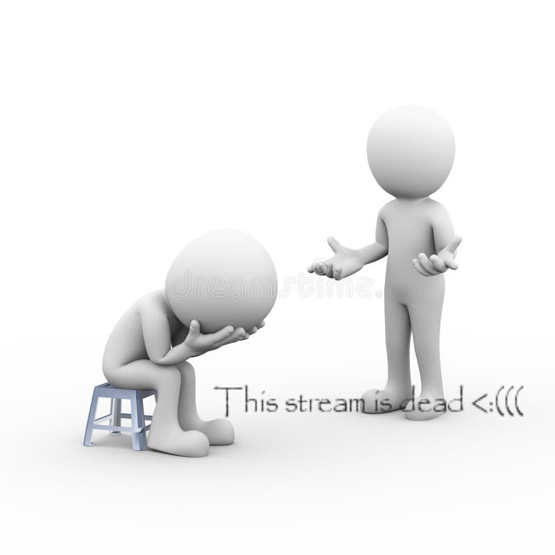 This stream is dead <<<:( Blank Meme Template