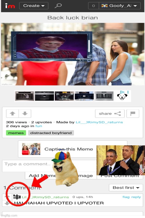 Lil bro ain’t slick | image tagged in self glaze,memes,funny,gifs,brainlet,kid | made w/ Imgflip meme maker