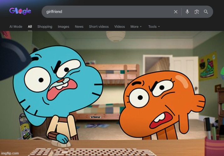 What??? | image tagged in gumball | made w/ Imgflip meme maker