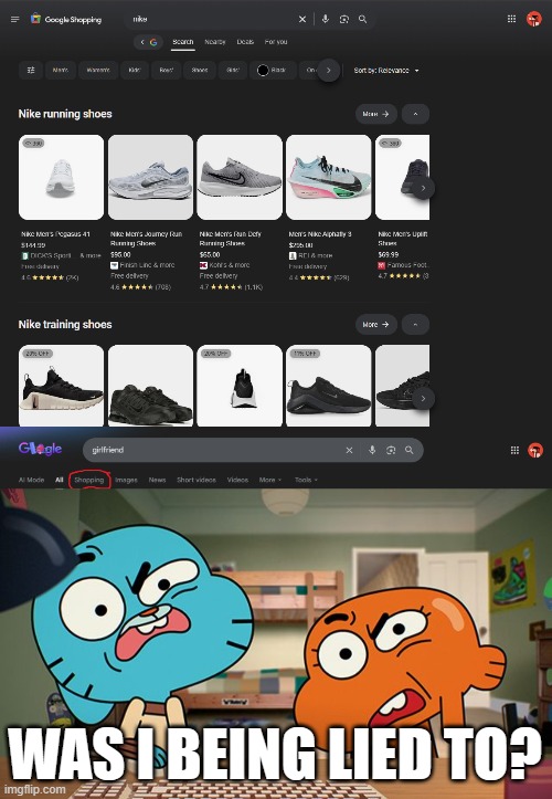 What??? v3 | WAS I BEING LIED TO? | image tagged in gumball | made w/ Imgflip meme maker