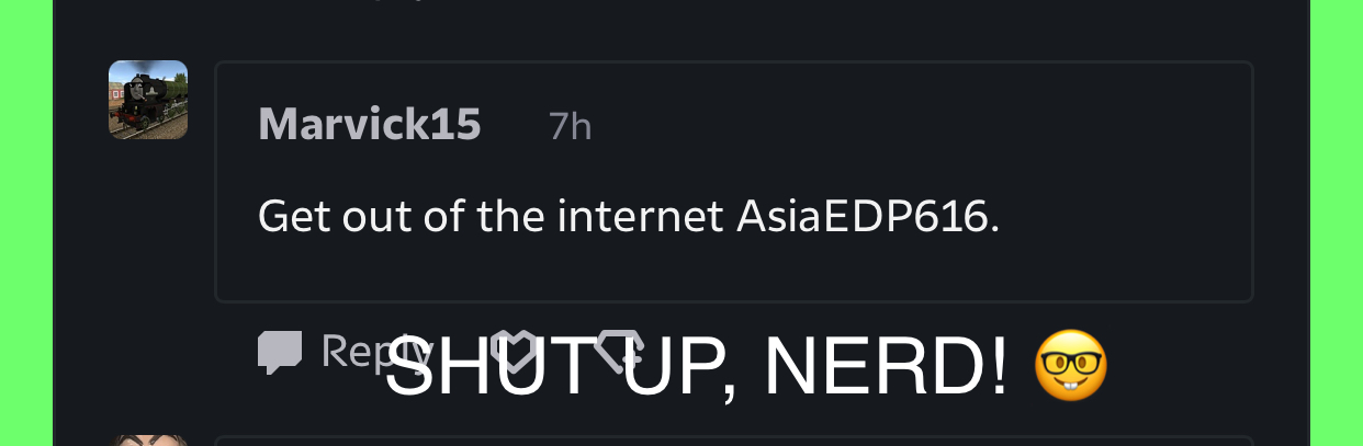 Marvick is a NERD! Blank Meme Template