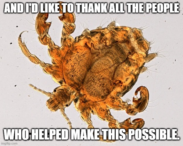 AND I'D LIKE TO THANK ALL THE PEOPLE WHO HELPED MAKE THIS POSSIBLE. | made w/ Imgflip meme maker