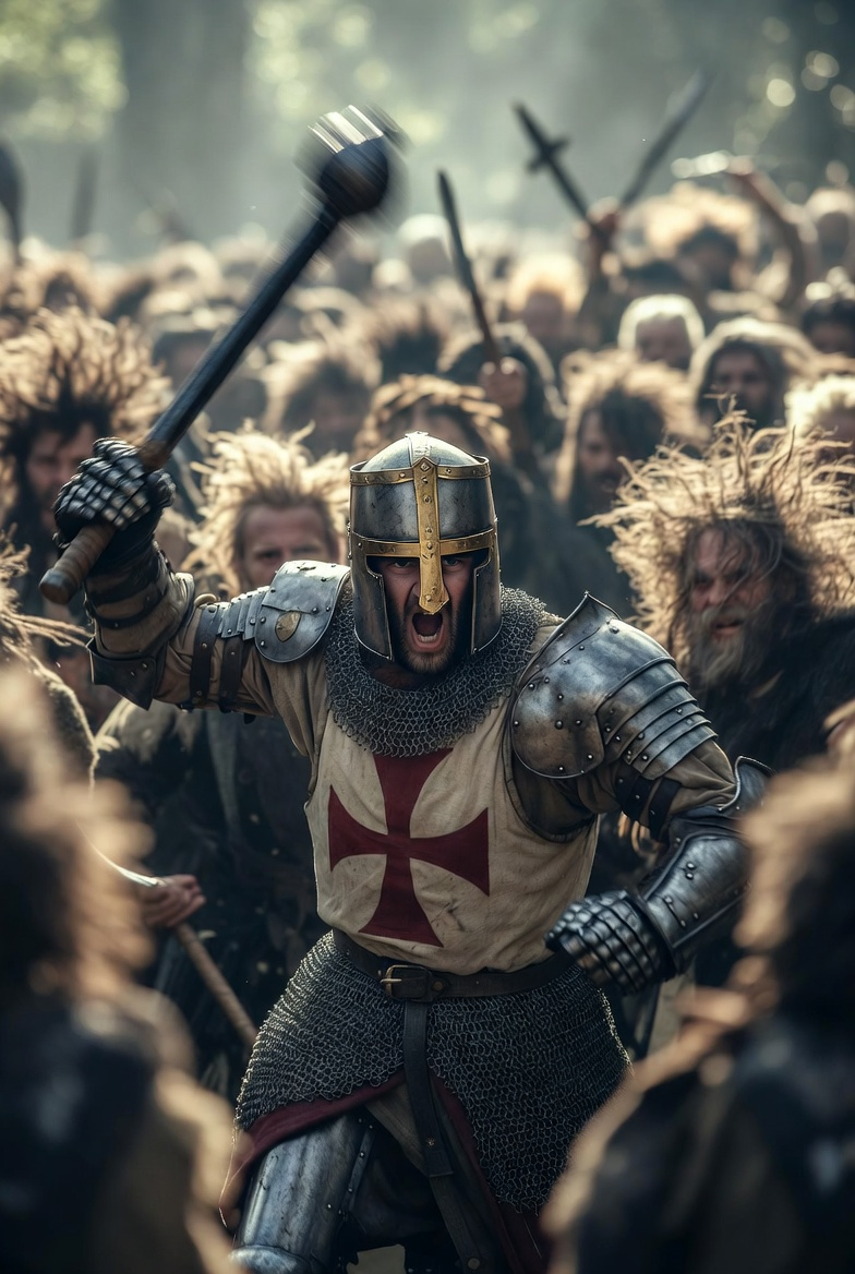 Fighting The Frizzies Blank Meme Template