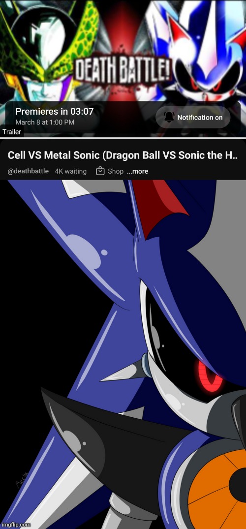 COOK THAT FRAUD METAL RAHHHHHH (ik it's unrelated but still I'm hyped) | image tagged in neo metal sonic stare | made w/ Imgflip meme maker