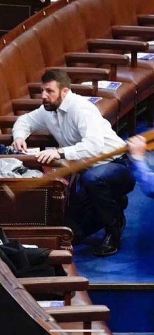 Scared Mark Mullins Blank Meme Template