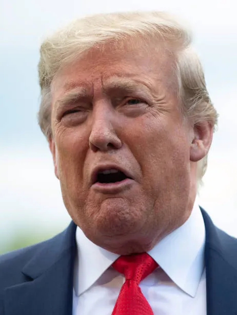 trump whiny face Blank Meme Template