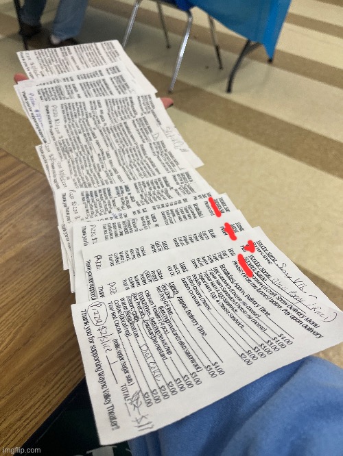 Order spread (censored cuz school mention) | made w/ Imgflip meme maker