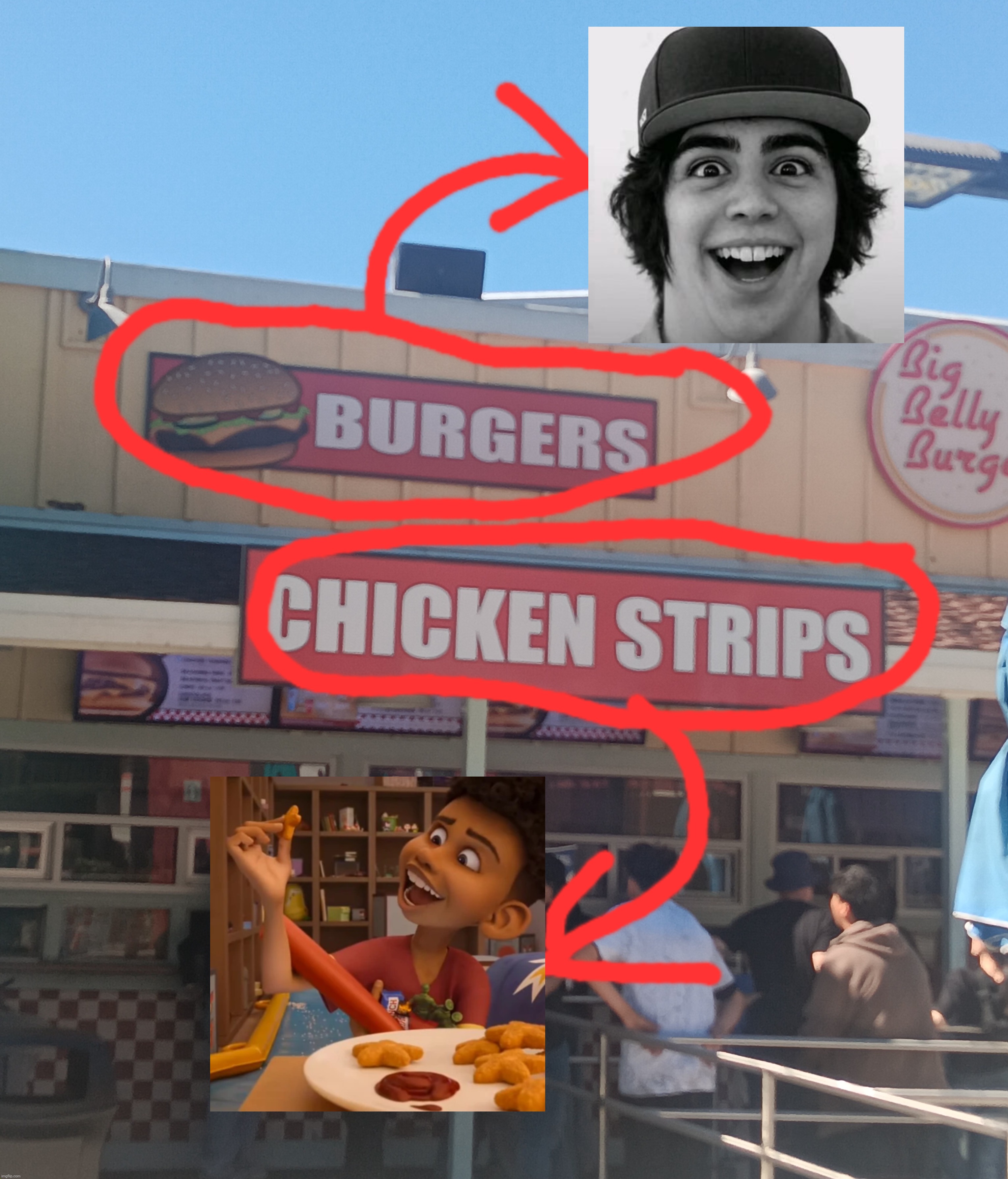 six flags is lowkey tuff | made w/ Imgflip meme maker