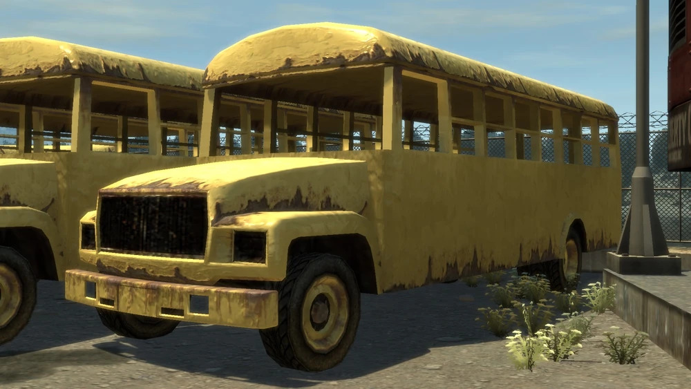 Slavic School Bus Blank Meme Template