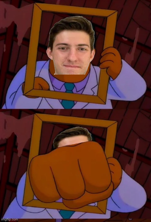 Redeemed with a Punch! | image tagged in dr hibbert prescribes you with a punch,simpsons,redeemed zoomer,dr hibbert | made w/ Imgflip meme maker