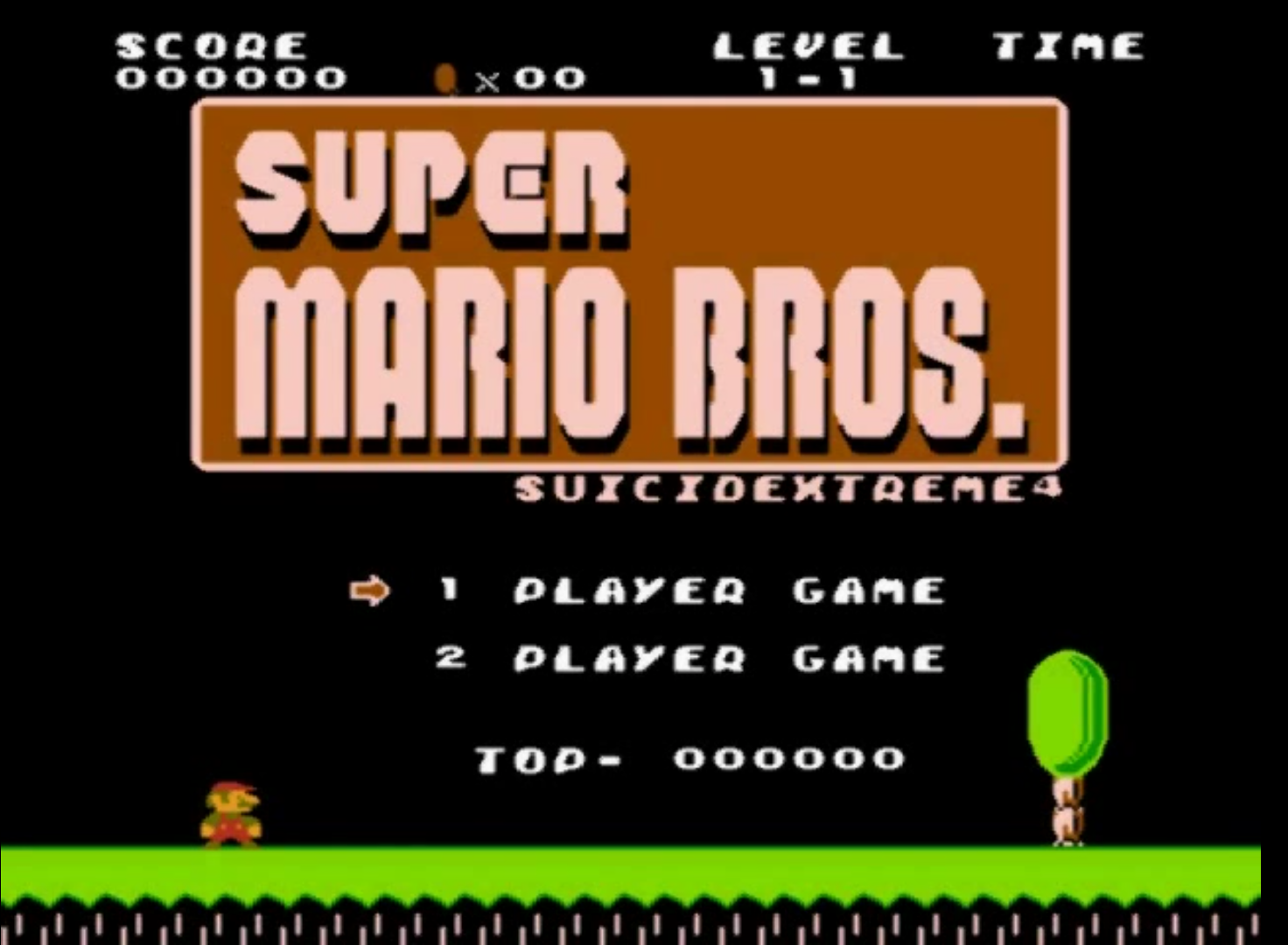 Suicide xtreme super mario bros Blank Meme Template