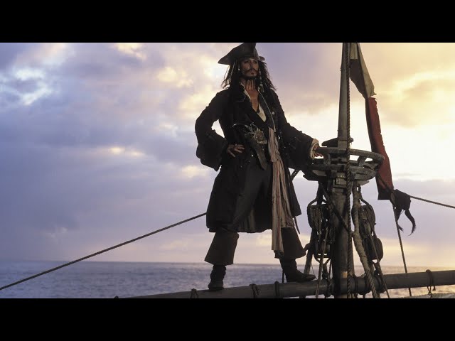 Jack Sparrow sailing Blank Meme Template