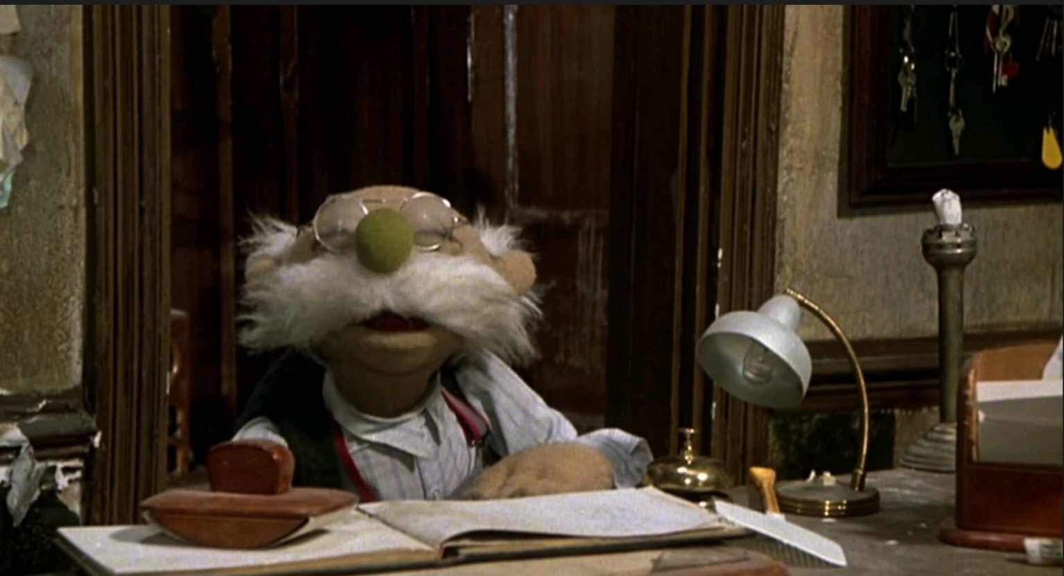 Pops from the Muppets Blank Meme Template