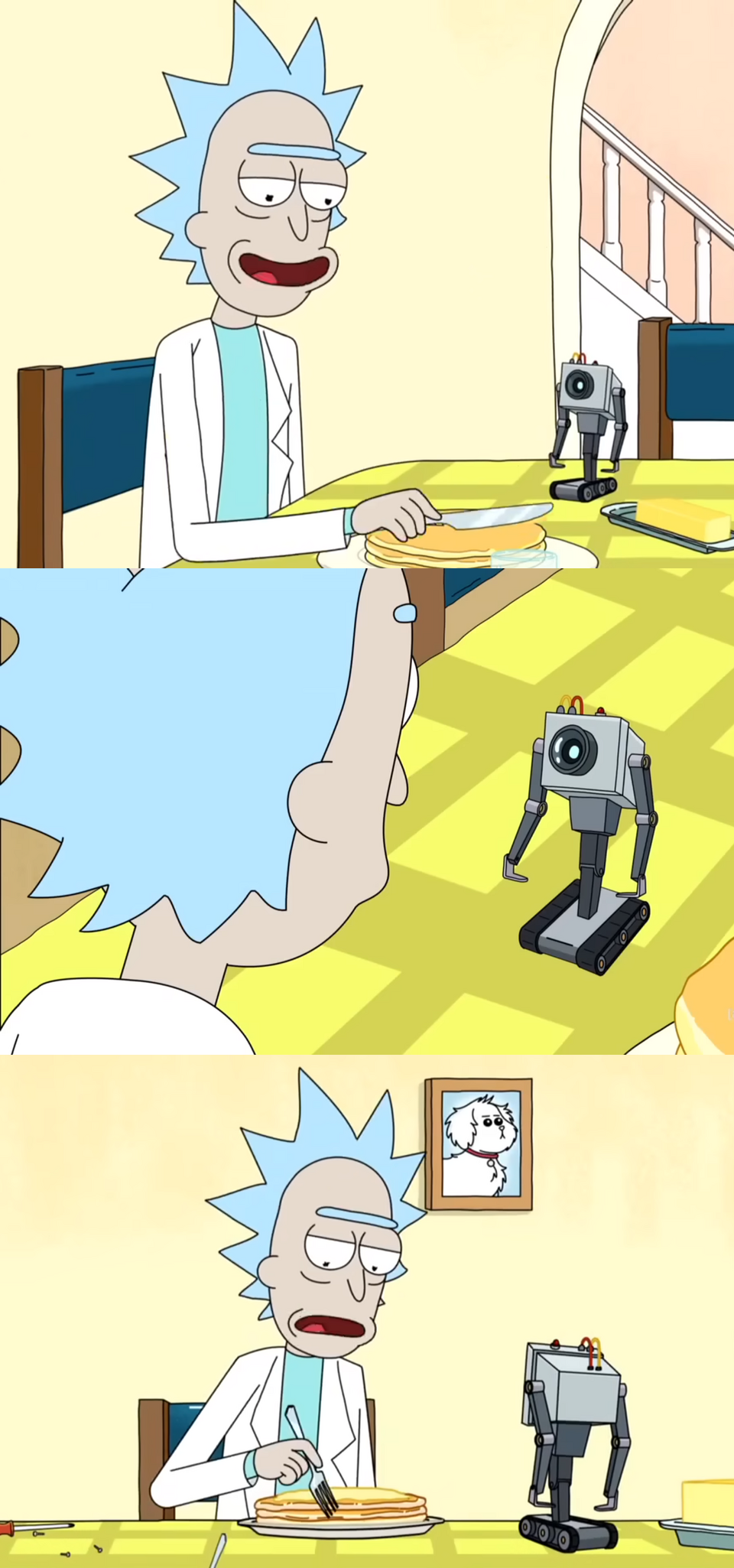 What's My Purpose - Reverse Butter Robot Template Blank Meme Template