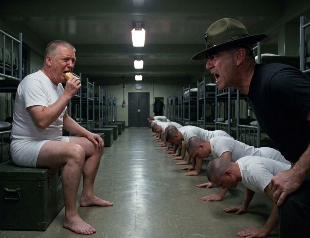 Trump Full Metal Jacket Private Pyle Blank Meme Template