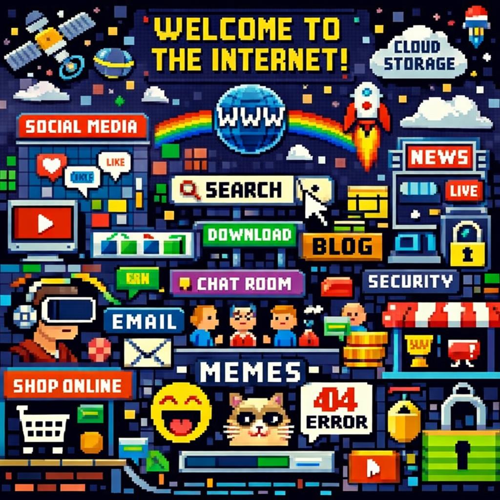 This is the internet Blank Meme Template