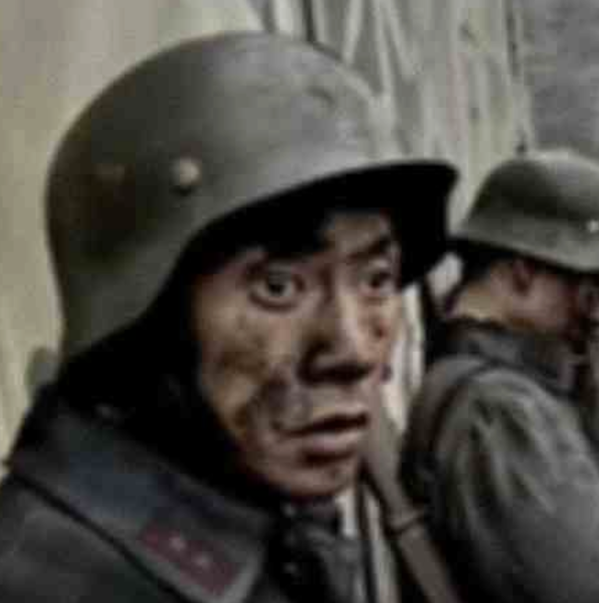 KMT Thousand yard stare Blank Meme Template