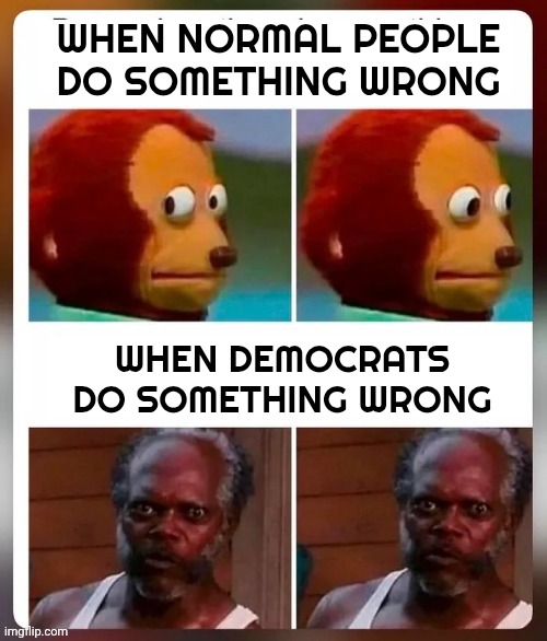 "and what are you going to do about it" | WHEN NORMAL PEOPLE DO SOMETHING WRONG; WHEN DEMOCRATS DO SOMETHING WRONG | image tagged in arrogant rich man,politicians suck,above the law,american royalty,you guys always act like you're better than me,loud and proud | made w/ Imgflip meme maker