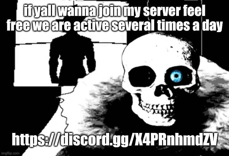 we're a mildly small memer group too | if yall wanna join my server feel free we are active several times a day; https://discord.gg/X4PRnhmdZV | image tagged in i heard you're pretty strong | made w/ Imgflip meme maker